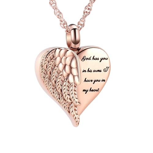 Einäscherung Herz Urne Halskette Asche Schmuck für Frauen Männer Keepsake Anhänger Memorial Locket Asche-Halter von memorial jewelry