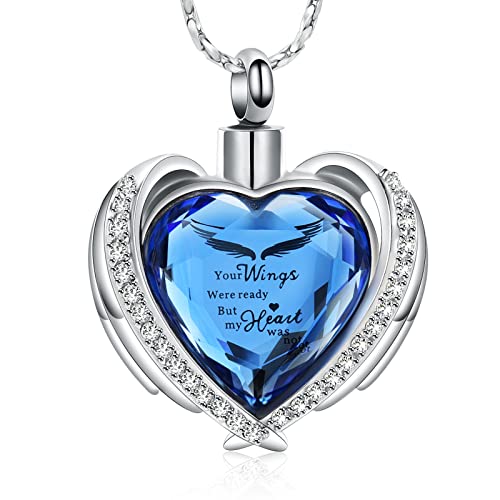 Kremation Schmuck für Asche Anhänger - Kristall Herz Urne Halskette mit Mini Keepsake Urn Memorial Asche Schmuck Kremation Schmuck für Asche Anhänger - Kristall Herz Urne Halskette mit Mini Keepsake Urn Memorial Asche Schmuck von memorial jewelry