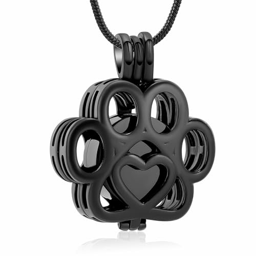 Pet Einäscherung Schmuck für Asche für Hund/Katze Pfote Edelstahl Memorial Locket Urne Halskette innerhalb Mini Fall Keepsake Einäscherung Schmuck Frauen Männer Pet Einäscherung Schmuck für Asche für Hund/Katze Pfote Edelstahl Memorial Locket Urne Halskette innerhalb Mini Fall Keepsake Einäscherung Schmuck Frauen Männer von memorial jewelry
