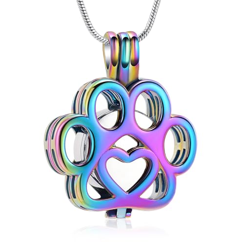 Pet Einäscherung Schmuck für Asche für Hund/Katze Pfote Edelstahl Memorial Locket Urne Halskette innerhalb Mini Fall Keepsake Einäscherung Schmuck Frauen Männer Pet Einäscherung Schmuck für Asche für Hund/Katze Pfote Edelstahl Memorial Locket Urne Halskette innerhalb Mini Fall Keepsake Einäscherung Schmuck Frauen Männer von memorial jewelry