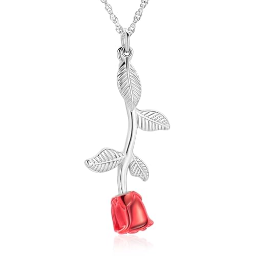 Rose Blume Urne Halskette Kremation Schmuck für Asche für Frauen Mädchen Urne Keepsake Anhänger Human Pet Memorial Locket Holder Rose Blume Urne Halskette Kremation Schmuck für Asche für Frauen Mädchen Urne Keepsake Anhänger Human Pet Memorial Locket Holder von memorial jewelry