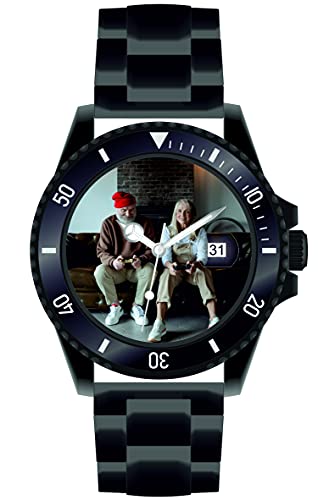 memories Personalisierte Uhr Fotouhr mit Bild 40mm Edelstahl Armband Made in Germany memories Personalisierte Uhr Fotouhr mit Bild 40mm Edelstahl Armband Made in Germany von memories