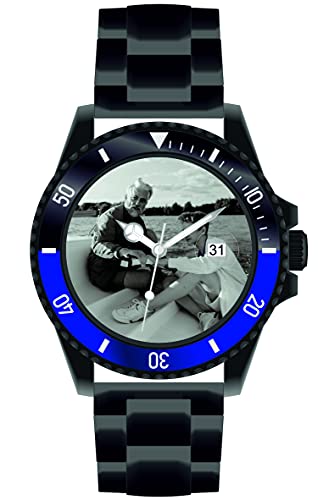 memories Personalisierte Uhr Fotouhr mit Bild 40mm Edelstahl Armband Made in Germany memories Personalisierte Uhr Fotouhr mit Bild 40mm Edelstahl Armband Made in Germany von memories