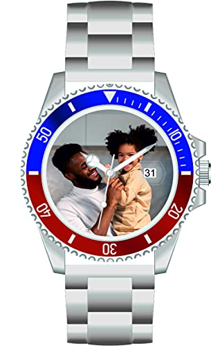 memories Uhr mit Bild Fotouhr Ø40mm Edelstahl Armband 3BAR Datumsanzeige Made in Germany memories Uhr mit Bild Fotouhr Ø40mm Edelstahl Armband 3BAR Datumsanzeige Made in Germany von memories