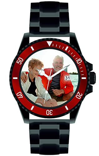 memories Uhr mit Bild personalisierte Uhr mit Foto 40mm Edelstahl Armband Fotouhr memories Uhr mit Bild personalisierte Uhr mit Foto 40mm Edelstahl Armband Fotouhr von memories