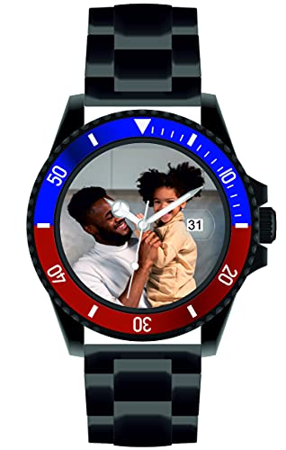 memories Uhr mit Bild personalisierte Uhr mit Foto 40mm Edelstahl Armband Fotouhr memories Uhr mit Bild personalisierte Uhr mit Foto 40mm Edelstahl Armband Fotouhr von memories