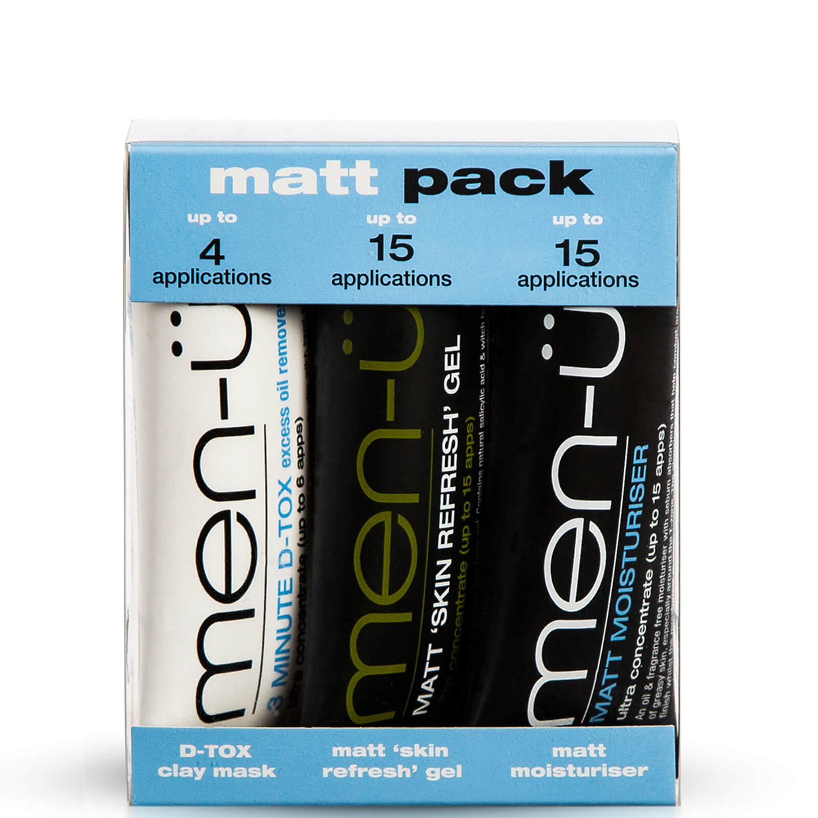 men-ü Matt Pack (3 Produkte) von men-u