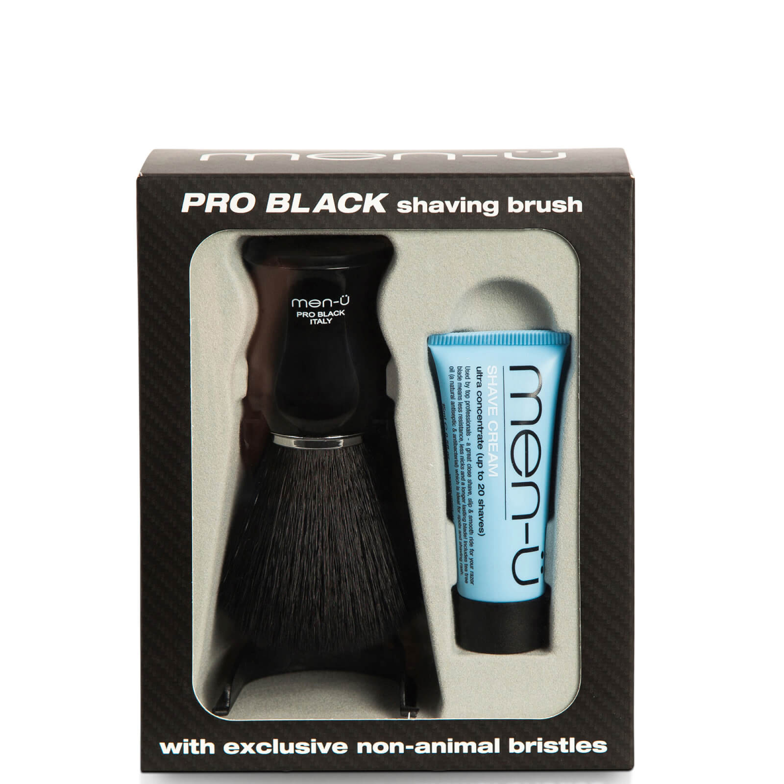 men-ü Pro Black Shaving Brush von men-u