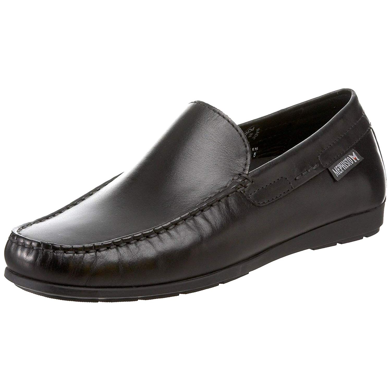 male Klassische Slipper schwarz Algoras 40,5 von mephisto