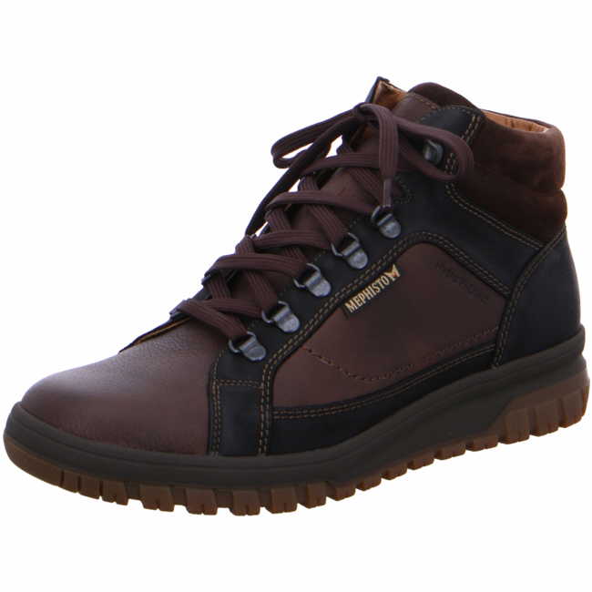 male Wanderschuhe braun DARK BROWN 43 von mephisto