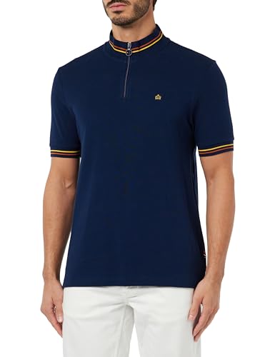 Merc Herren Colliford Poloshirt, Marineblau, M von merc