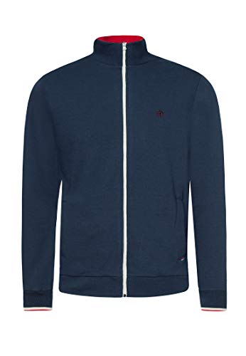 Merc Herren Truman Track Top Mantel, Azul, S von merc