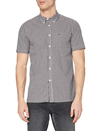 Merc London Herren Regular Fit Smoking Hemd, Gr. Large, Schwarz Merc London Herren Regular Fit Smoking Hemd, Gr. Large, Schwarz von Merc