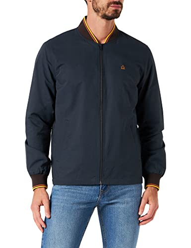 Merc of London Herren Egerton Bomberjacke, Navy, Large von merc