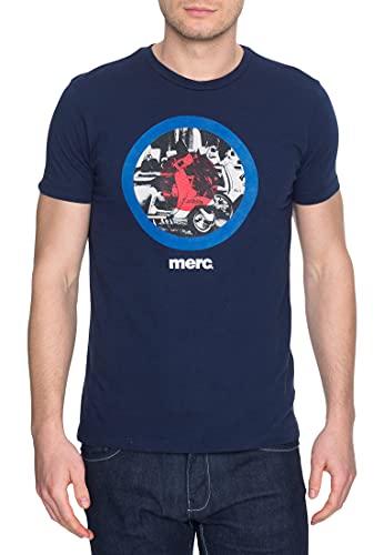 merc Herren Granville T-Shirt, blau (Marineblau), XL von merc