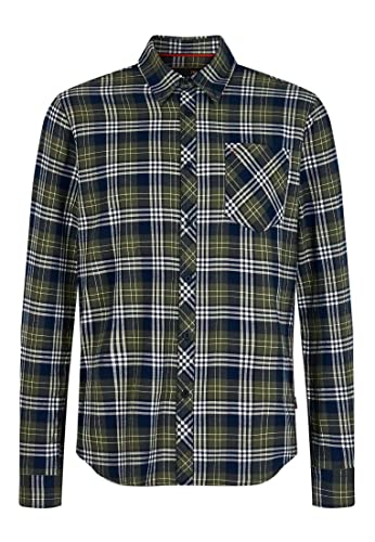 Merc of London Herren Shaler Button Down Shirt, kaki, XL von merc