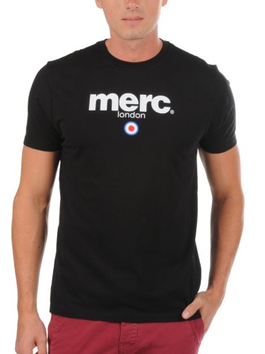 merc Herren Brighton, T-Shirt, Schwarz, S von merc