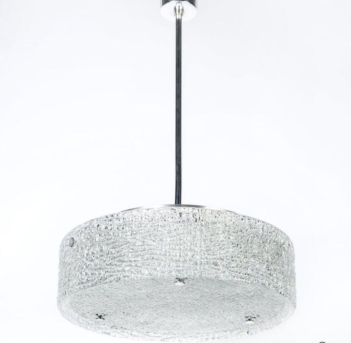 Kaiser Leuchten Lampe Hängeleuchte Eisglas Diffusor Glas 1960Er 70Er Vintage Kaiser Leuchten Lampe Hängeleuchte Eisglas Diffusor Glas 1960Er 70Er Vintage von mercatino900