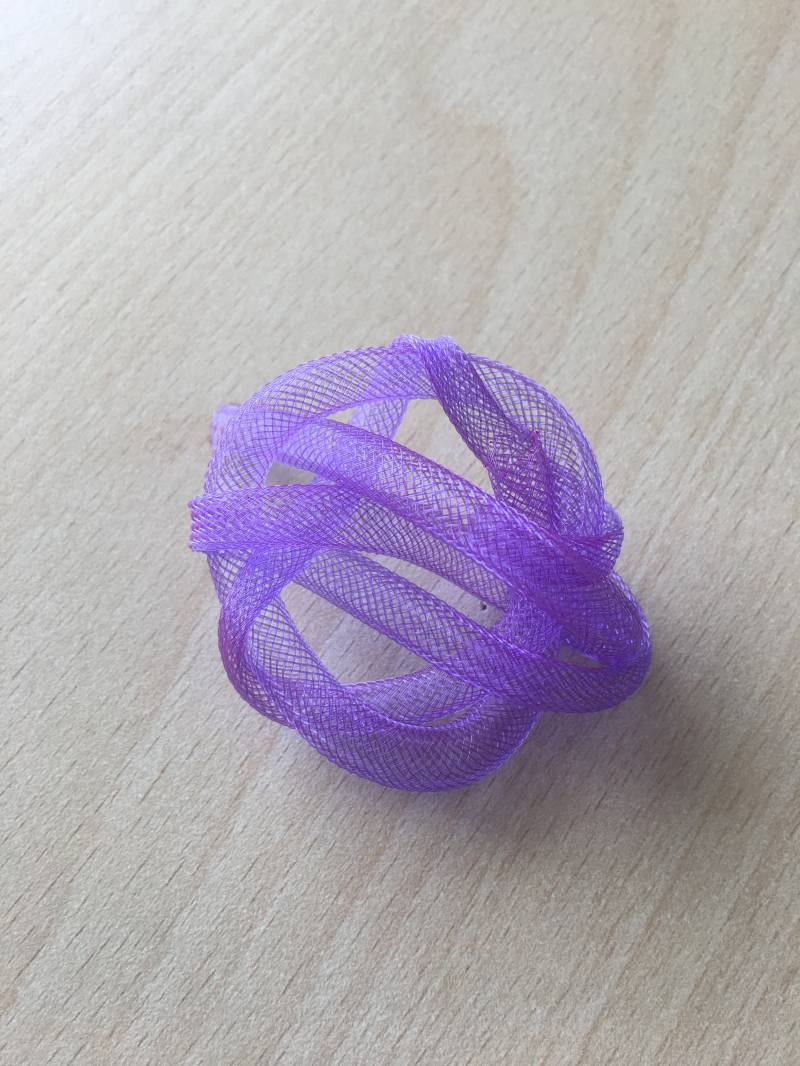 Röhrenförmiges Netzband, 6 Mm, Violette Farbe Röhrenförmiges Netzband, 6 Mm, Violette Farbe von merceriebroderie