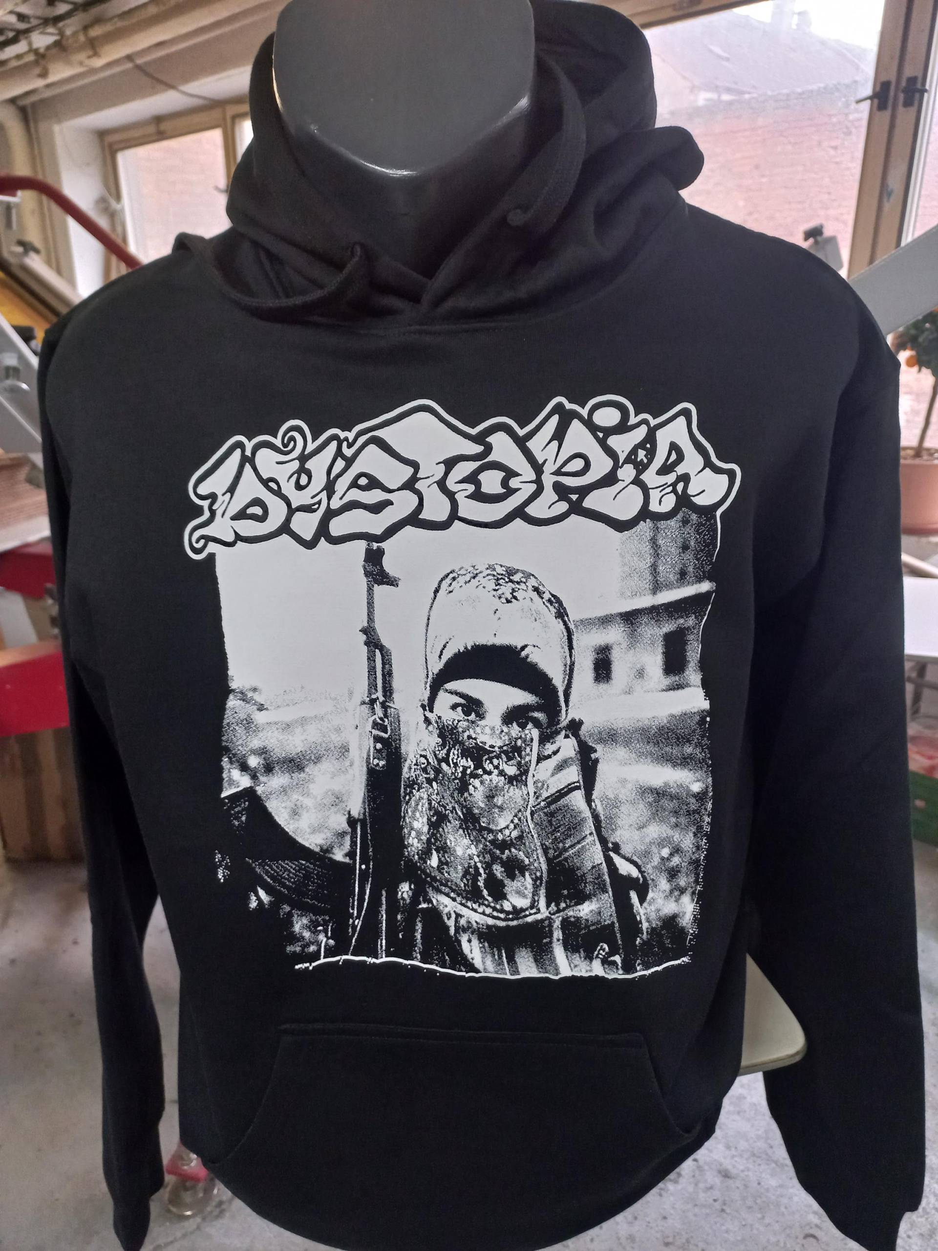 Dystopia Kapuzenpullover, Eingestickt, Eingerostet, Sludge, Merch, Metal Dystopia Kapuzenpullover, Eingestickt, Eingerostet, Sludge, Merch, Metal von merchforpunks