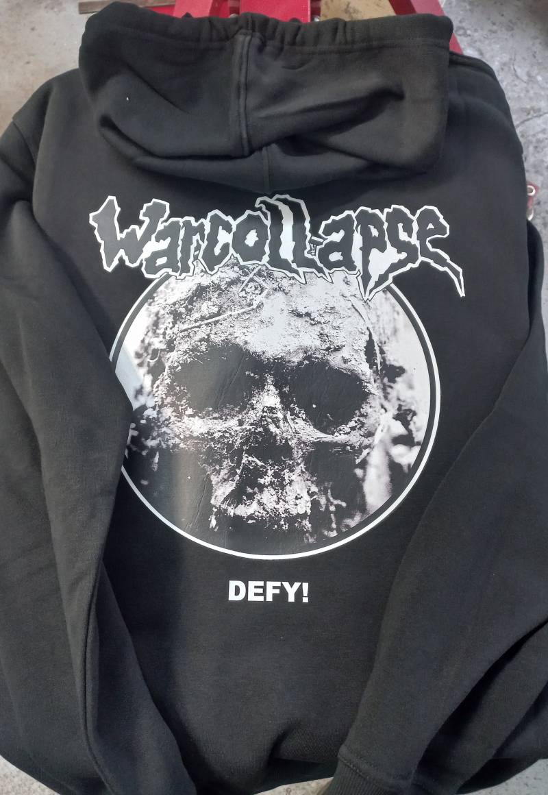 Warcollapse - Defy, Merch, Schweden, Punk, Zipper Hoodie von merchforpunks