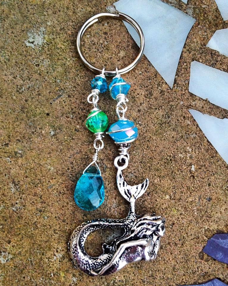 Meerjungfrau Schlüsselbund/Perlen Auto Anhänger Tolle Geschenkidee Für Den Strand Liebhaber Ozean Gastgeschenk Idee Taschenanhänger Boho Einzigartig Meerjungfrau Schlüsselbund/Perlen Auto Anhänger Tolle Geschenkidee Für Den Strand Liebhaber Ozean Gastgeschenk Idee Taschenanhänger Boho Einzigartig von mermaidtears