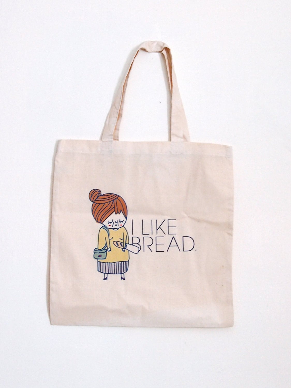I Like Bread Nona Tote Bag I Like Bread Nona Tote Bag von merryhappystudios