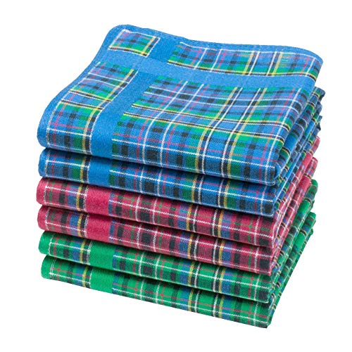 Merrysquare - Taschentücher aus Schottengewebe - Glencoe - 28cm - 6 Stück - 100% Baumwolle von merrysquare