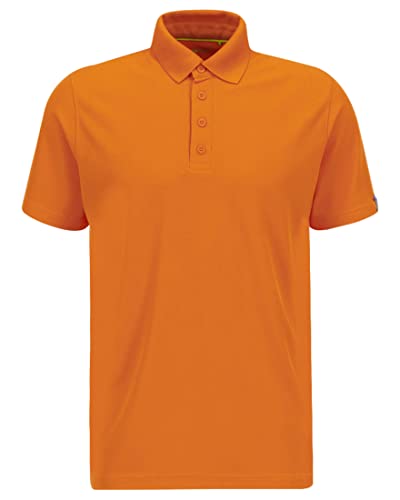 meru Herren Poloshirt Bristol orange Mandarine (506) L von meru