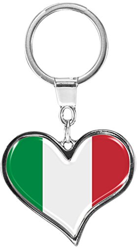 metALUm Schlüsselanhänger aus Metall/Flagge Italien / 6611004SJ metALUm Schlüsselanhänger aus Metall/Flagge Italien / 6611004SJ von metALUm