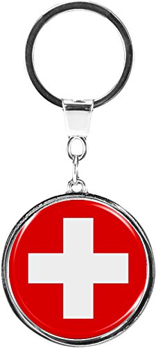 metALUm Schlüsselanhänger aus Metall/Flagge Schweiz / 6610007SJ metALUm Schlüsselanhänger aus Metall/Flagge Schweiz / 6610007SJ von metALUm