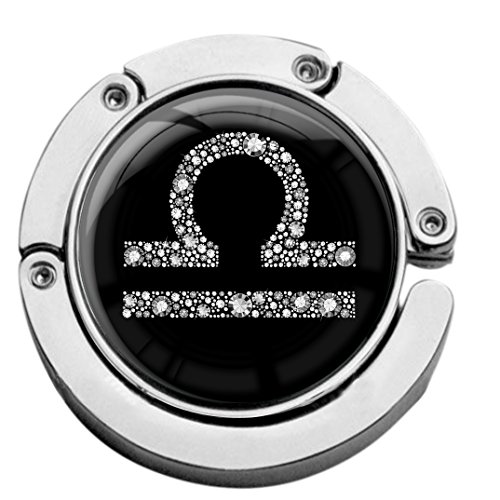 metALUm Taschenaufhänger Handtaschenhalter Sternzeichen Waage IN Silber mit faltbarem Magnetverschluss #2601064 metALUm Taschenaufhänger Handtaschenhalter Sternzeichen Waage IN Silber mit faltbarem Magnetverschluss #2601064 von metALUm
