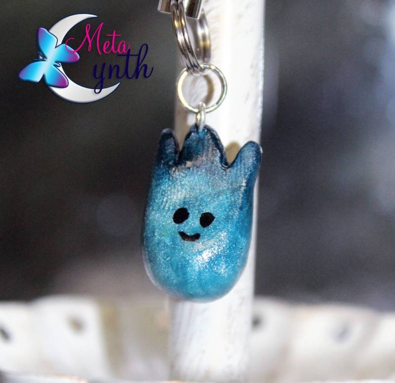 Blaue Flamme Charm Blaue Flamme Charm von metacynth