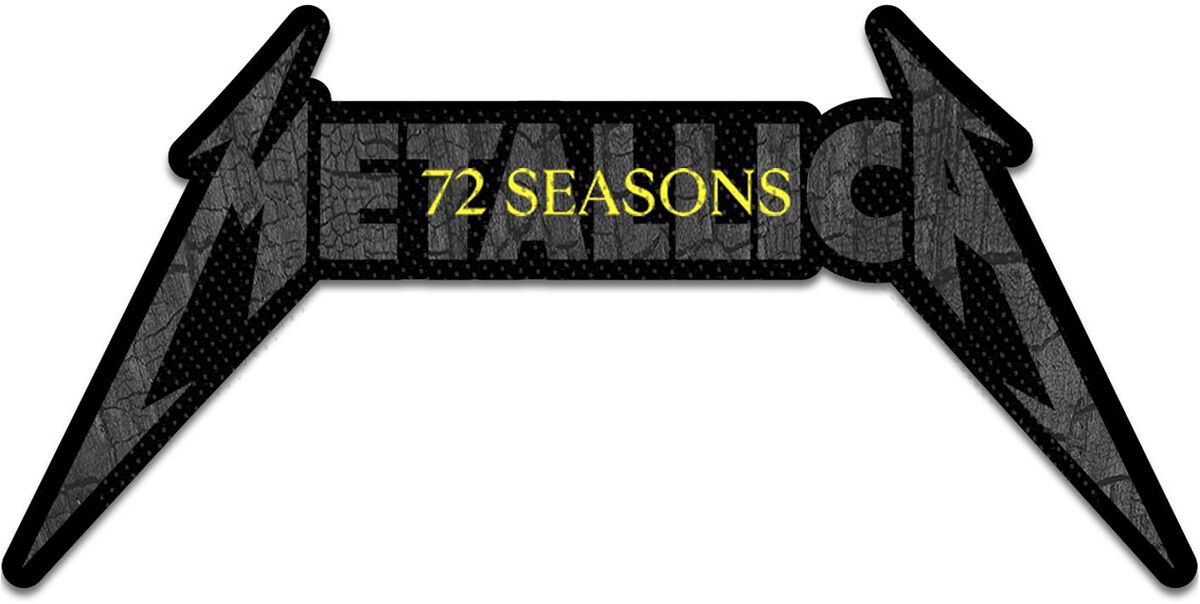 Metallica - 72 Seasons Charred Logo Cut Out - Patch - multicolor von metallica