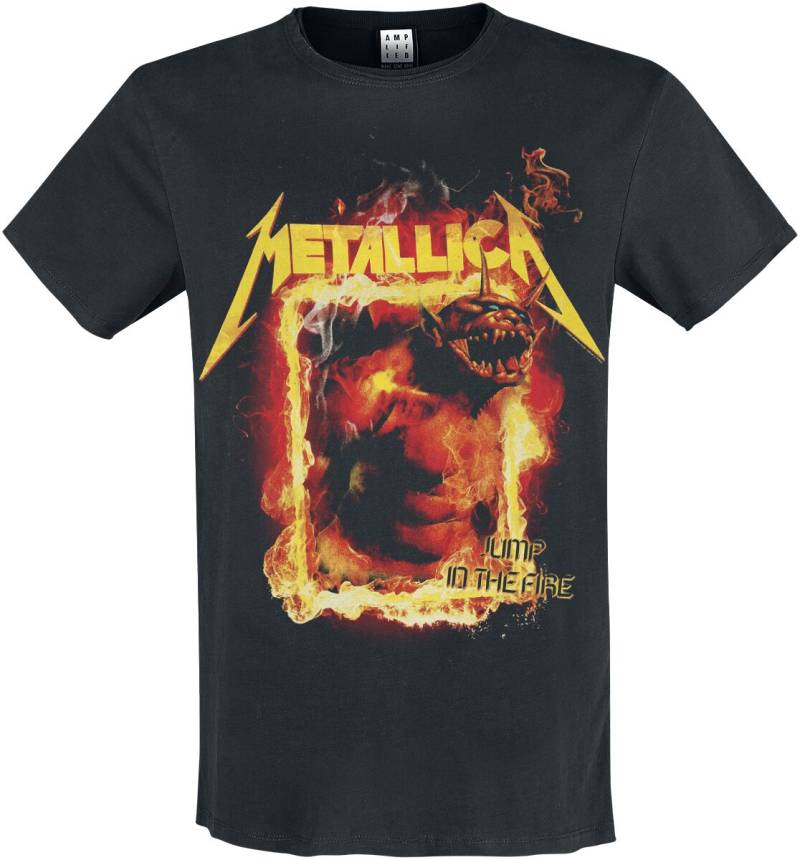 Metallica Amplified Collection - Jump In The Fire T-Shirt schwarz in L von metallica
