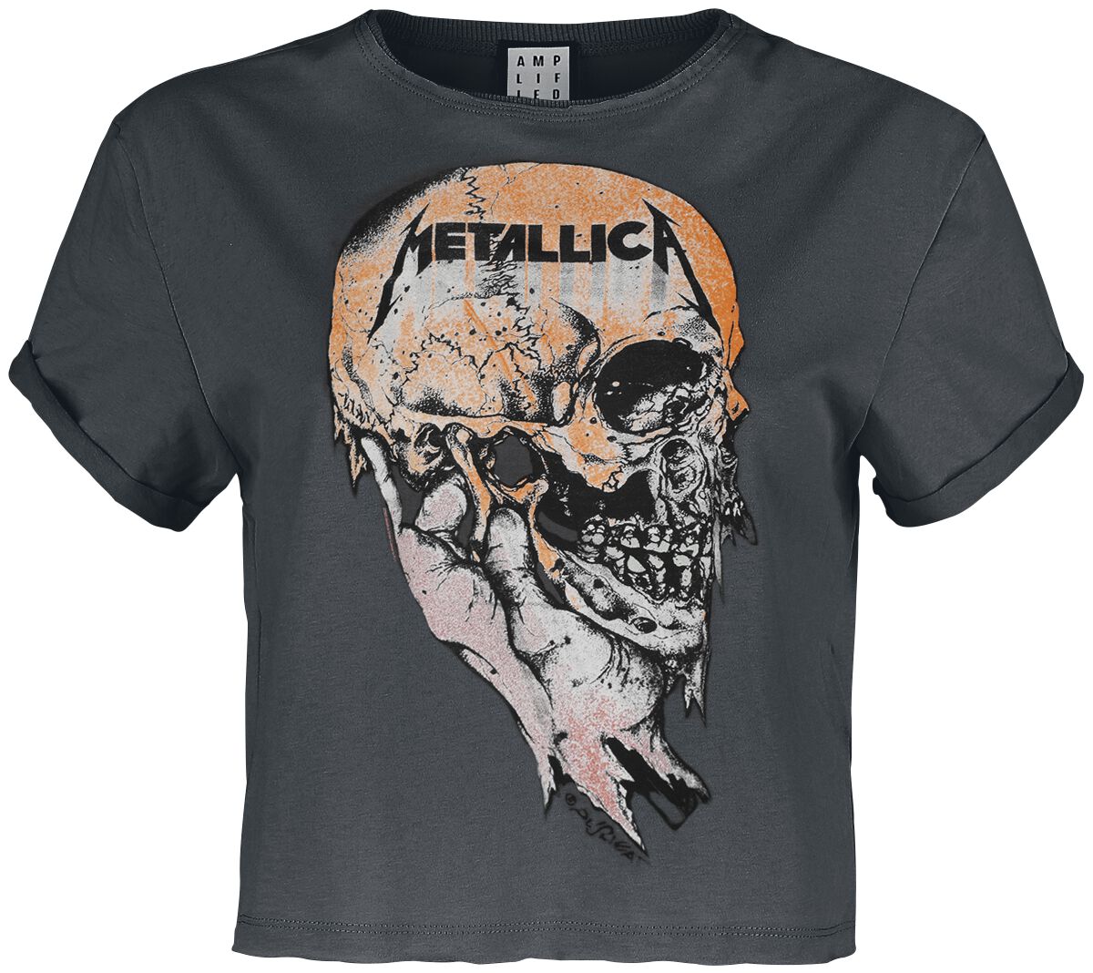 Metallica Amplified Collection - Sad But True T-Shirt charcoal in S von metallica
