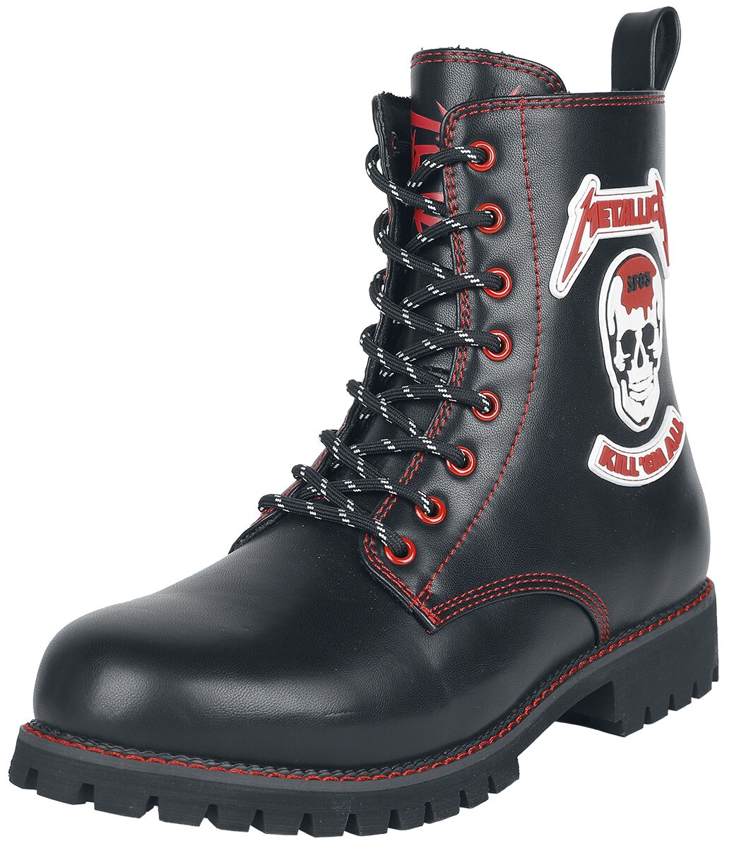 Metallica Bikerboot - EMP Signature Collection - EU37 bis EU42 - für Damen - Größe EU37 - schwarz  - EMP exklusives Merchandise! von metallica