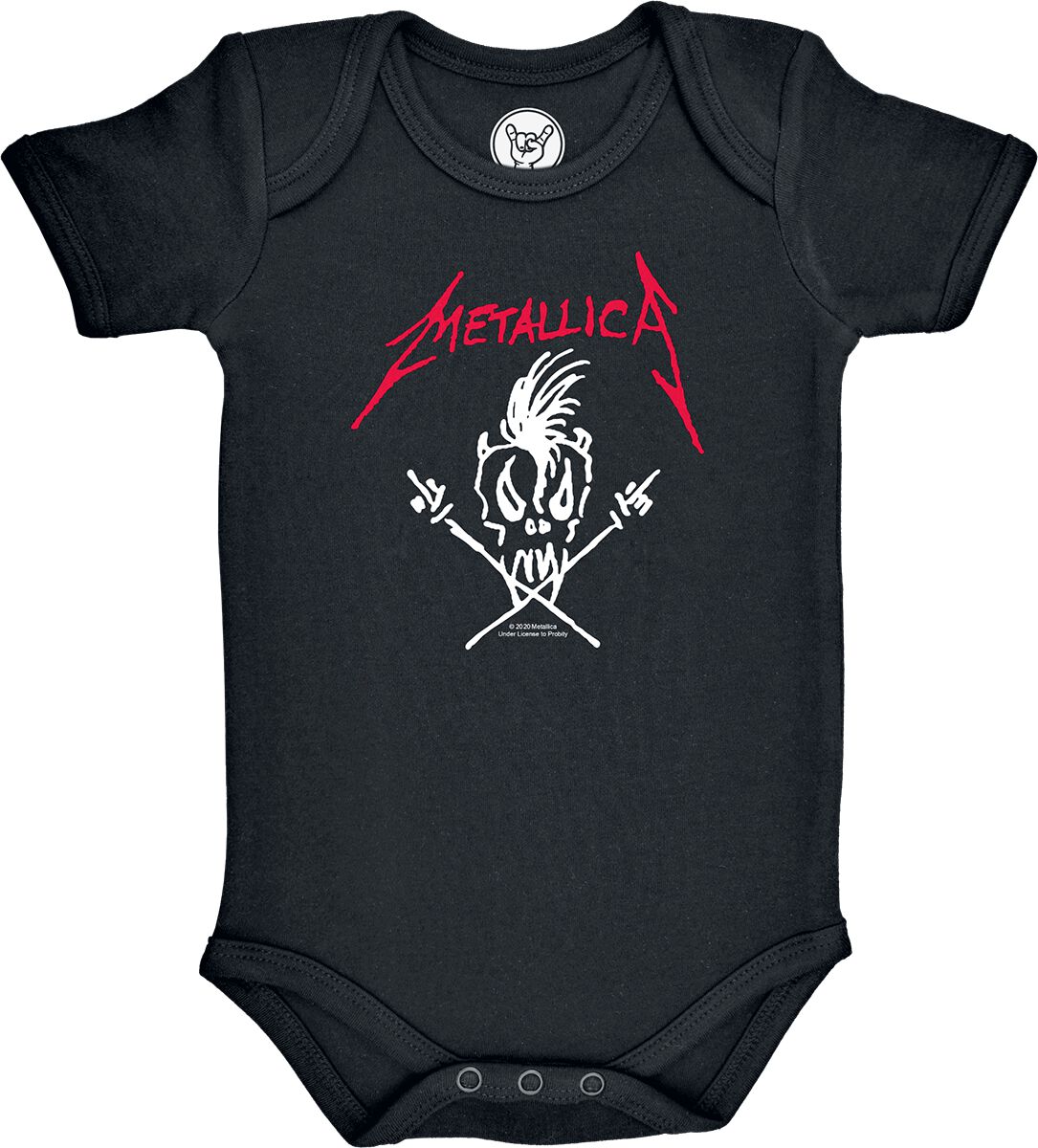 Metallica Body für Kleinkinder - Metal-Kids - Scary Guy - für Mädchen & Jungen - schwarz  - Lizenziertes Merchandise! von metallica