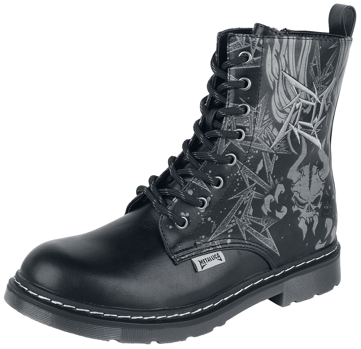 Metallica Boot - EMP Signature Collection - EU37 bis EU39 - für Damen - Größe EU37 - schwarz  - EMP exklusives Merchandise! von metallica