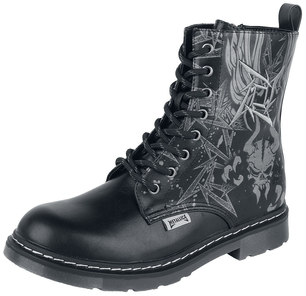 Metallica Boot - EMP Signature Collection - EU37 bis EU39 - für Damen - Größe EU38 - schwarz  - EMP exklusives Merchandise! von metallica