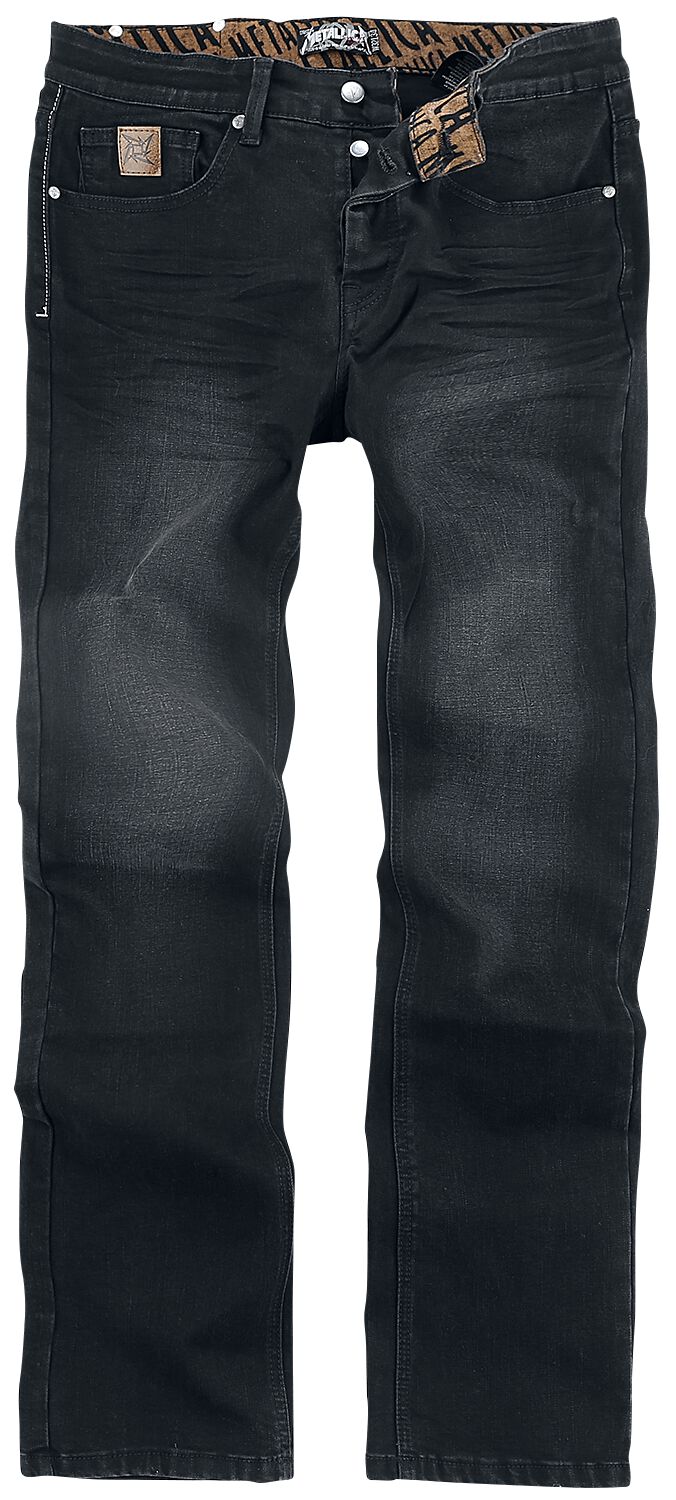 Metallica EMP Signature Collection Jeans schwarz in W32L32 von metallica