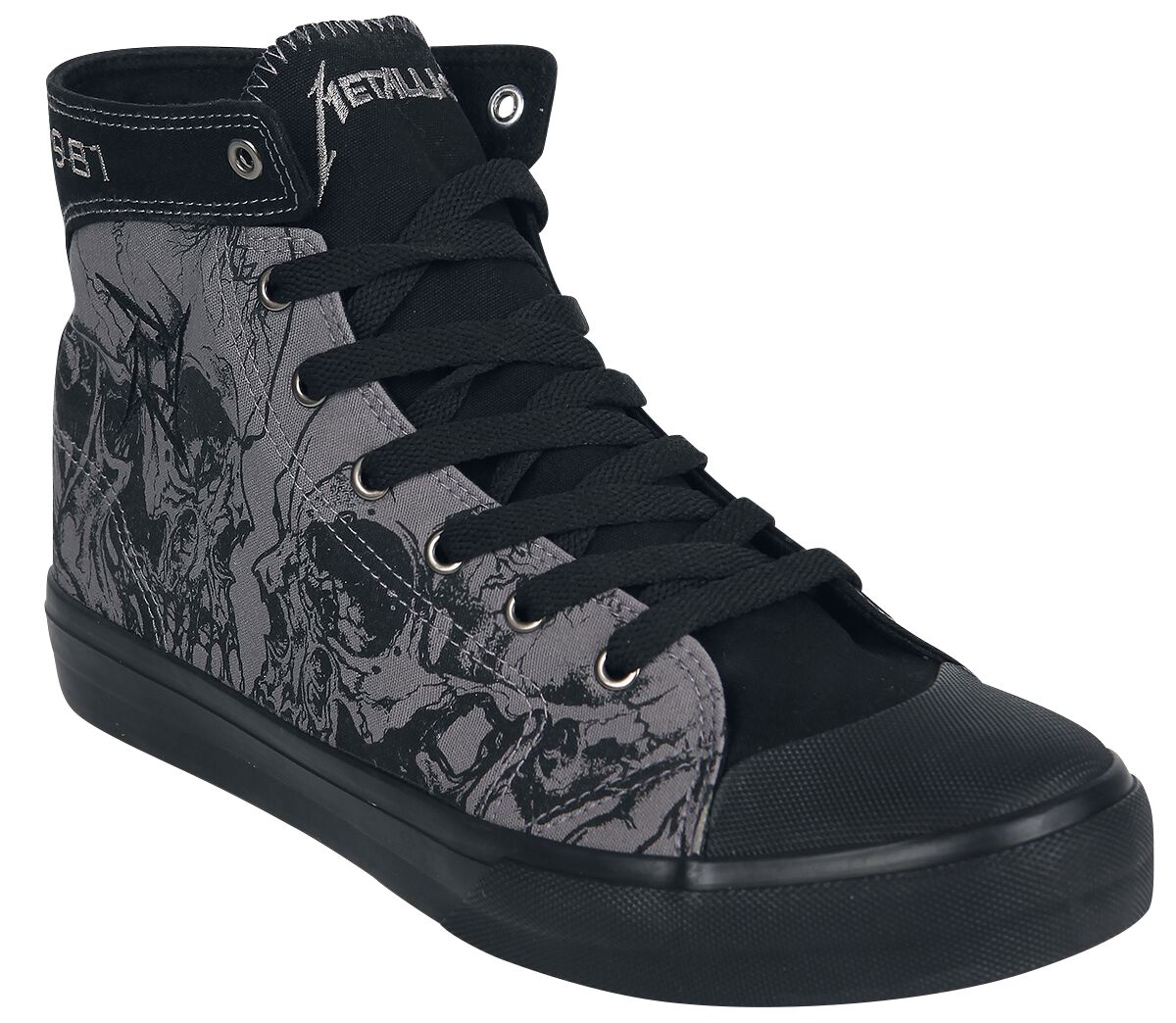 Metallica EMP Signature Collection Sneaker high grau schwarz in EU47 von metallica