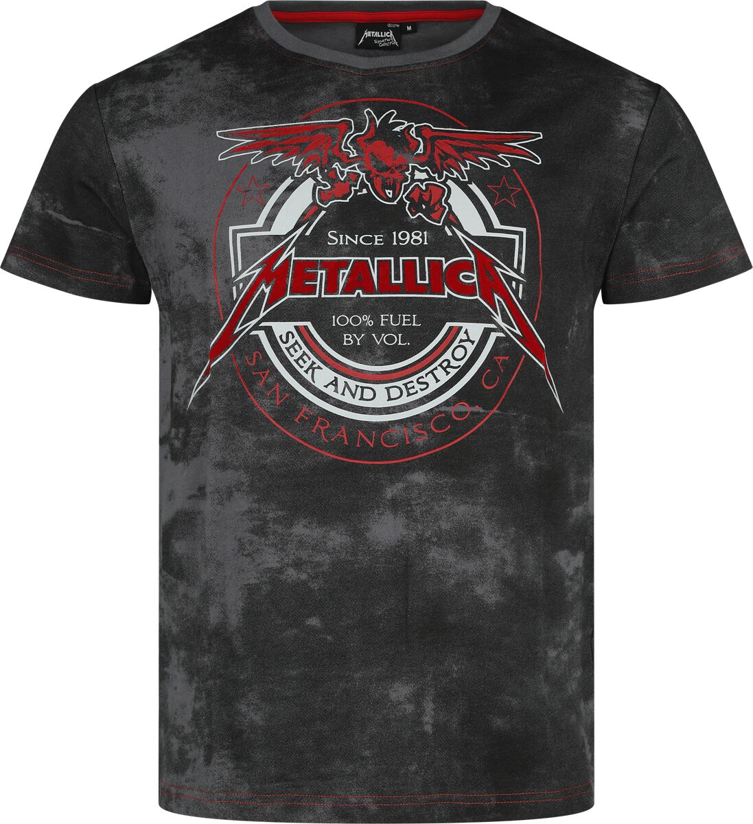 Metallica EMP Signature Collection T-Shirt grau schwarz in M von metallica