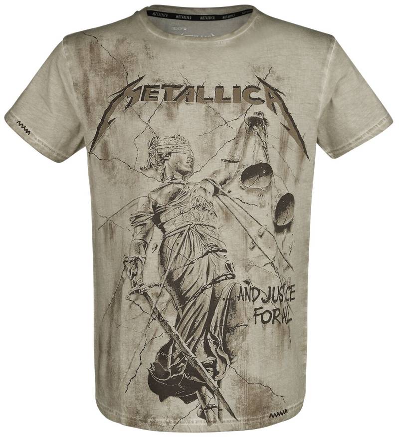 Metallica EMP Signature Collection T-Shirt khaki in 3XL von metallica