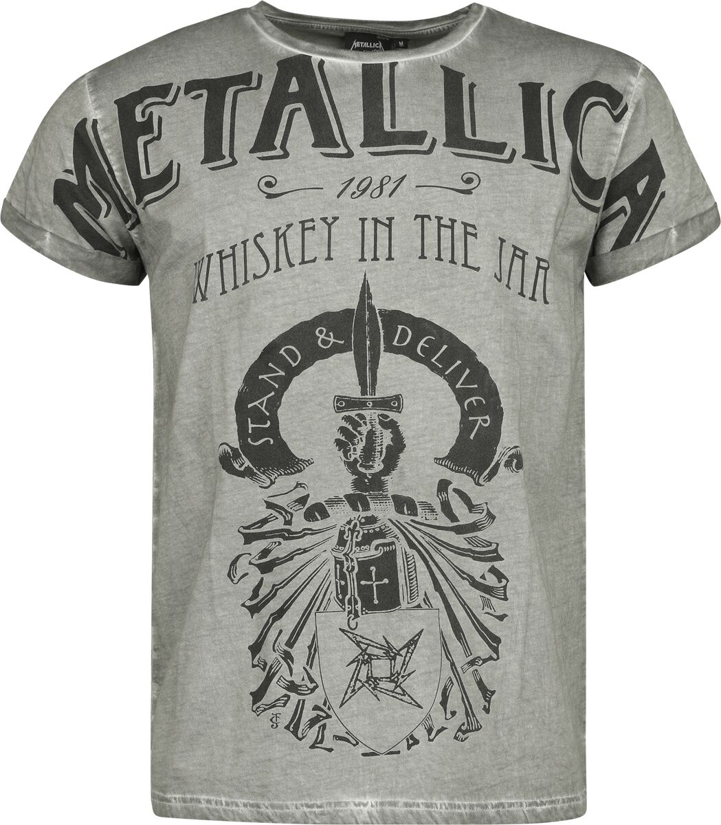 Metallica EMP Signature Collection T-Shirt dunkelgrau in S von metallica