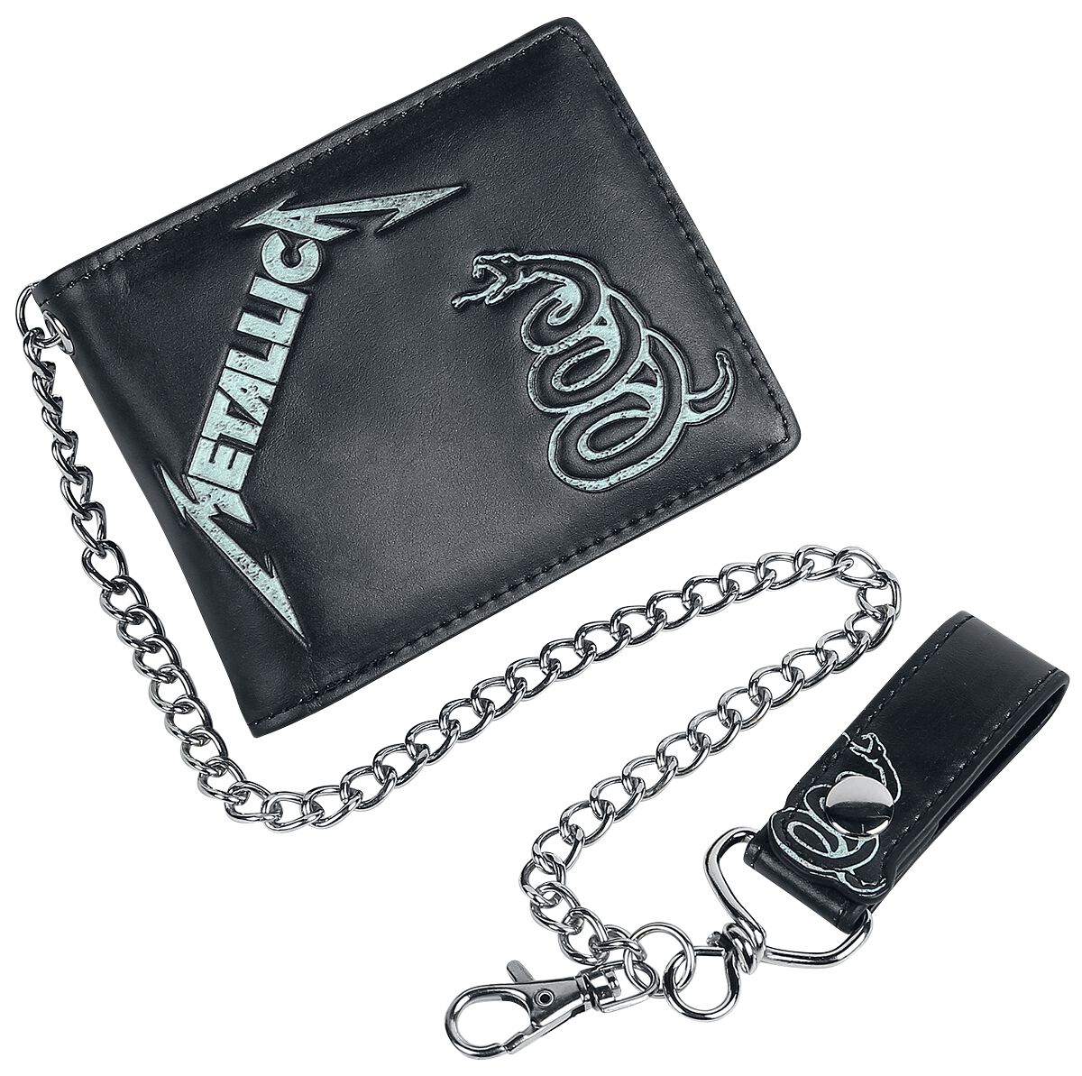 Metallica Geldbörse - Black album - für Männer   - Lizenziertes Merchandise! von metallica