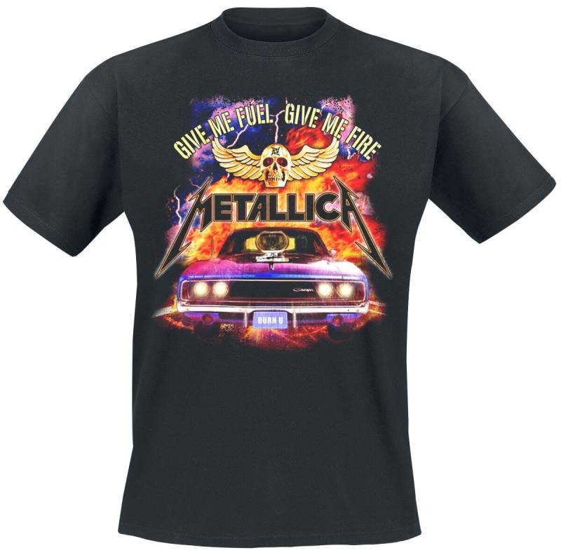 Metallica Give Me Fuel T-Shirt schwarz in XXL von metallica