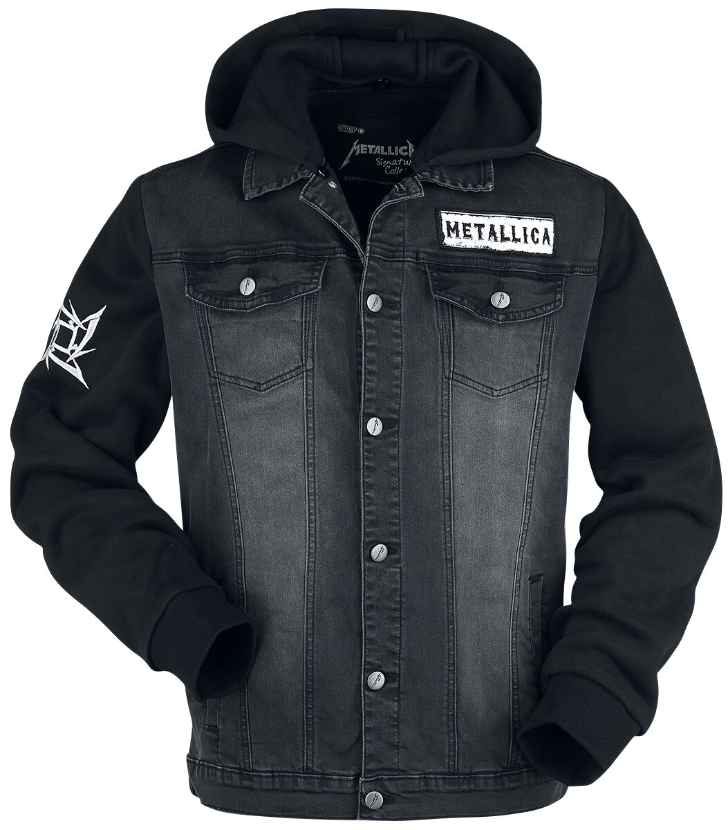 Metallica Jeansjacke - EMP Signature Collection - M bis 3XL - für Männer - Größe 3XL - dunkelgrau/schwarz  - EMP exklusives Merchandise! von metallica