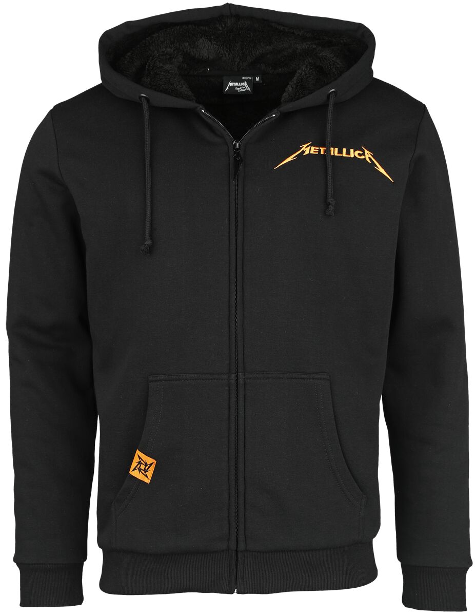 Metallica Kapuzenjacke - EMP Signature Collection - S bis 3XL - für Männer - Größe L - schwarz  - EMP exklusives Merchandise! von metallica