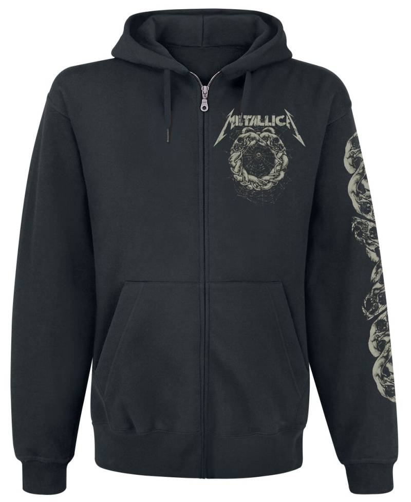 Metallica Kapuzenjacke - Snake Ring - S bis XXL - für Männer - Größe XXL - schwarz  - Lizenziertes Merchandise! von metallica